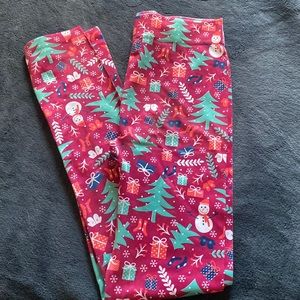 Christmas legging L/XL